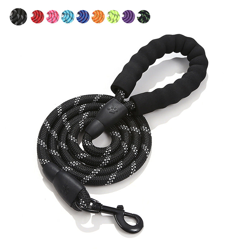 1.5M Nylon Round Reflective Dog Leash