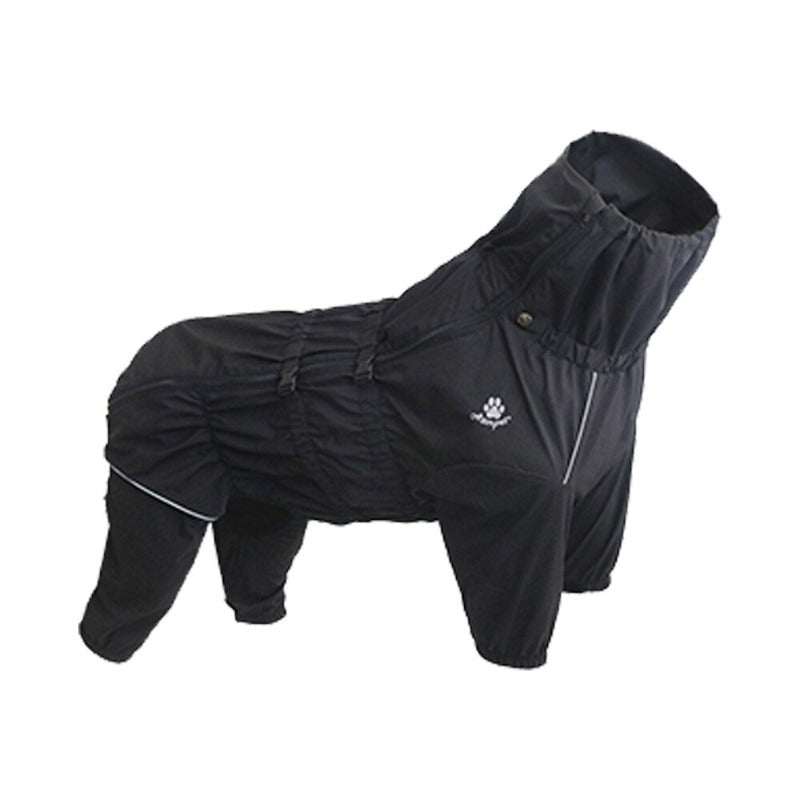 Waterproof Pet Dog Outdoor Jacket Clothes Winter Warm Coat Big Jumpsuit Reflective Raincoat For Small Medium Large Dogs