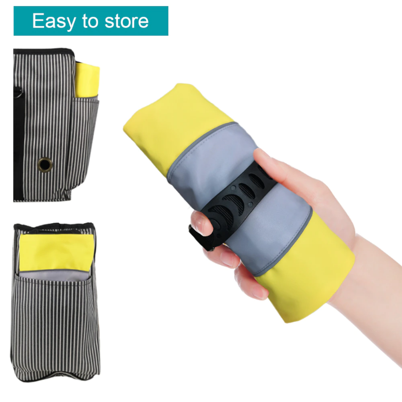 Dog Inflatable Life Jacket Foldable and Convenient Safety Swimming Reflective Suit