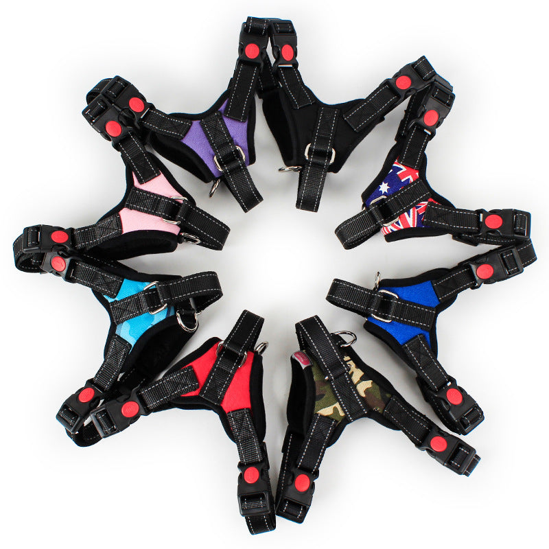 Nylon Dog Adjustable Harness Vest