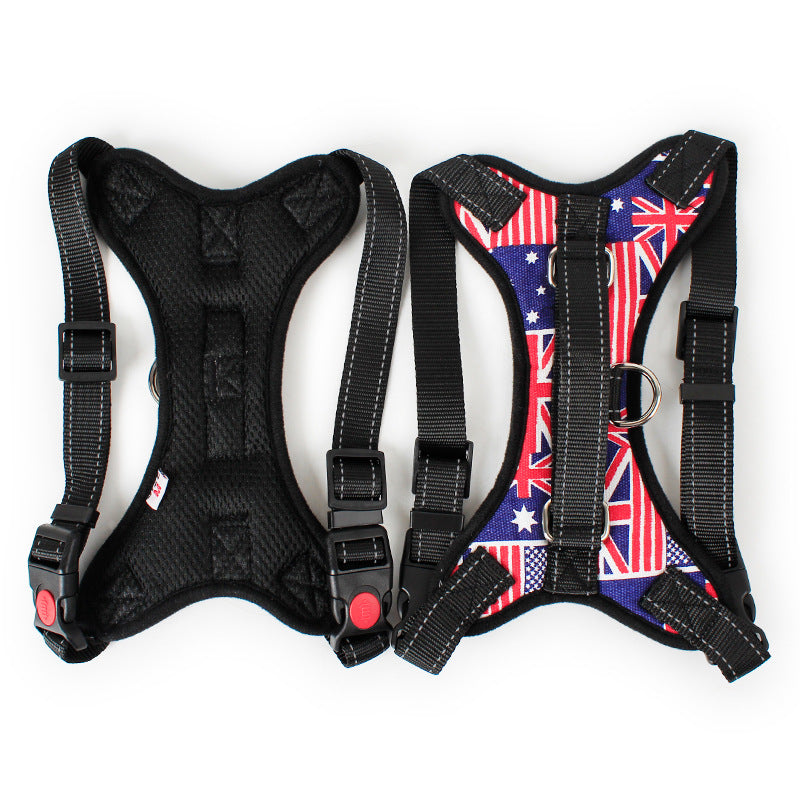 Nylon Dog Adjustable Harness Vest