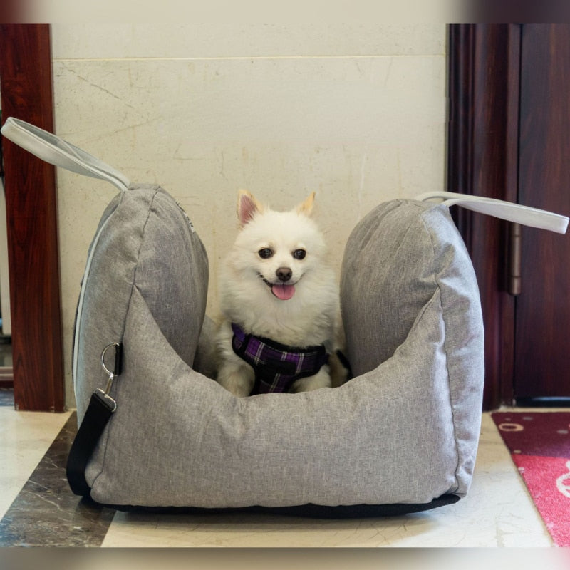 Portable Car Dog Bed Removable Dog Car Seat