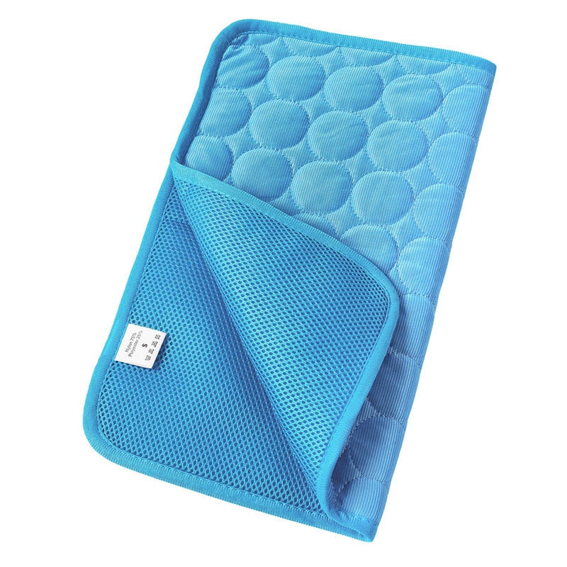 Dog Cooling Mat Pad Washable Breathable Pet Dog Bed
