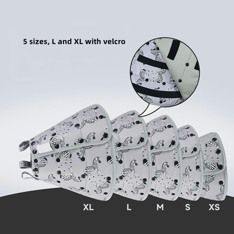 Dog and Cat Cone Collar Adjustable Dog Recovery Collars