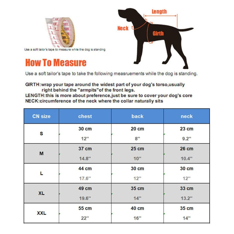 Four-Legged Reflective Dog Raincoat Soft Impermeable Polyester