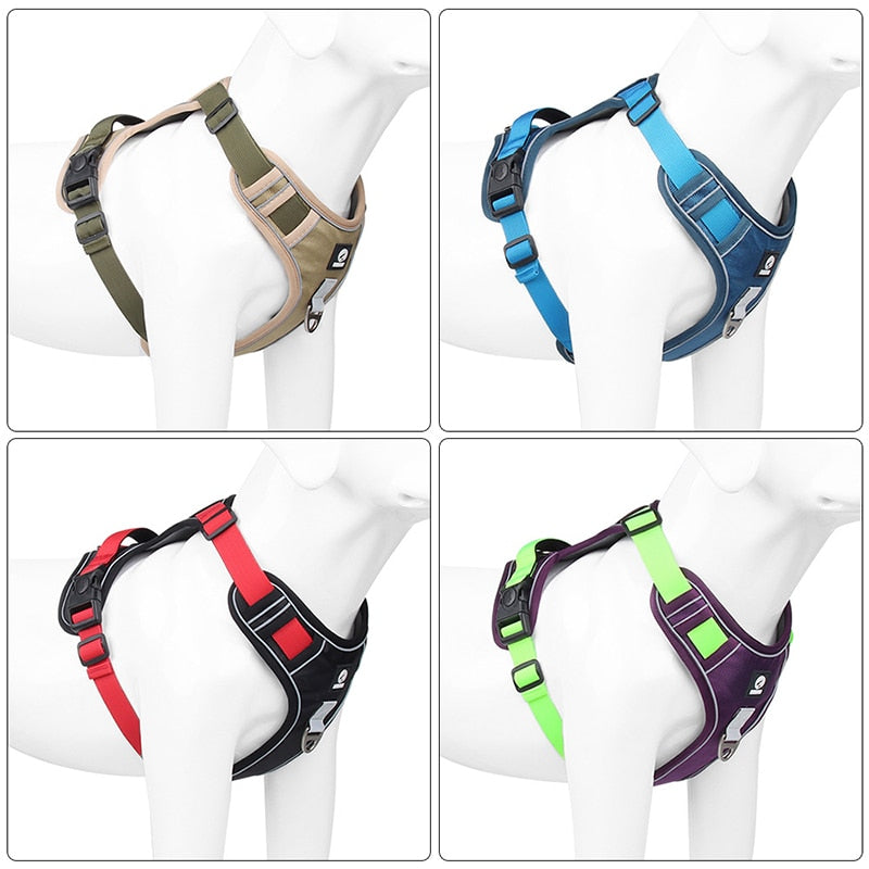 Adjustable Reflective Dog Harness Vest