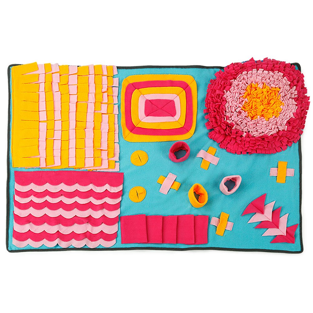 Pet Cat Dog Snuffle Smell Mats For Interactive Training