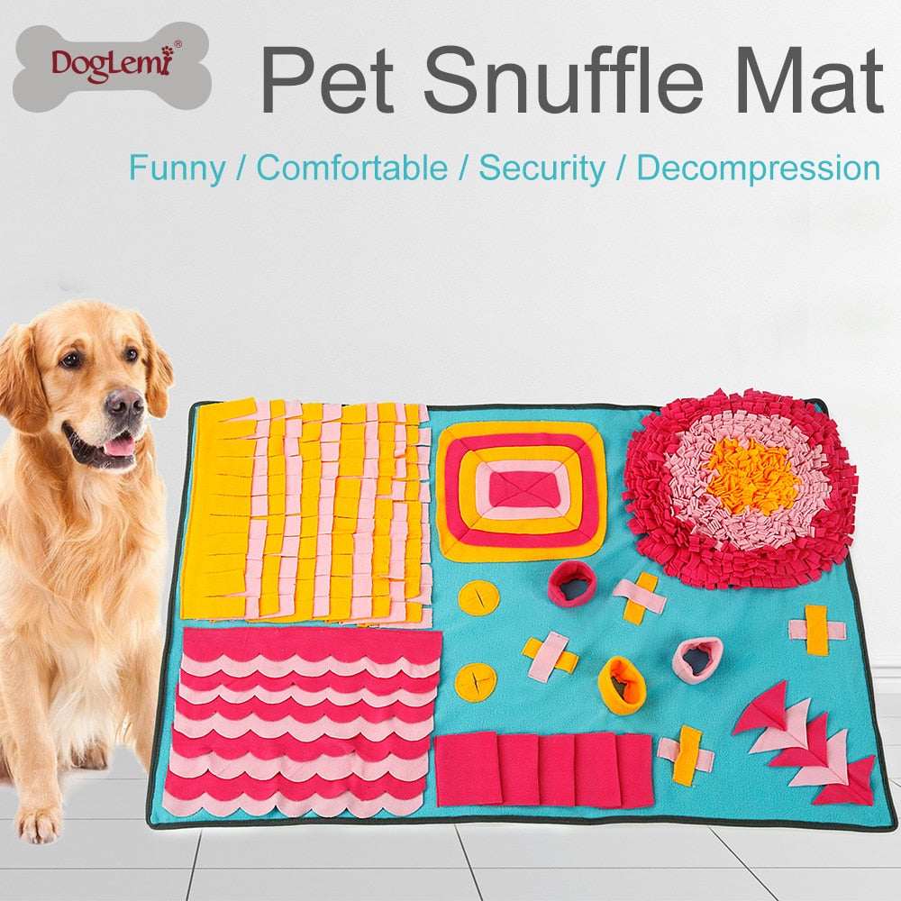 Pet Cat Dog Snuffle Smell Mats For Interactive Training