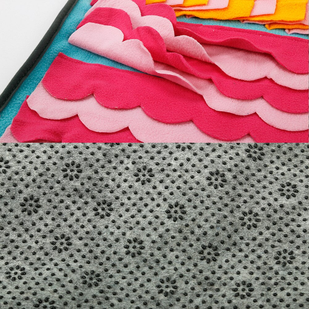 Pet Cat Dog Snuffle Smell Mats For Interactive Training