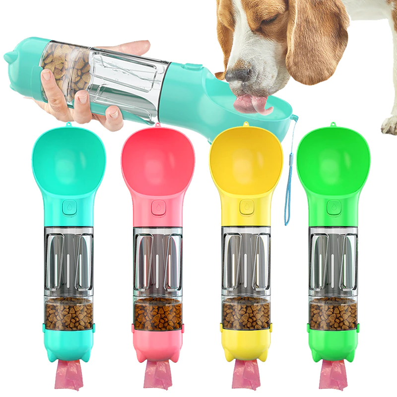 Portable Multifunction Dog Water Bottle