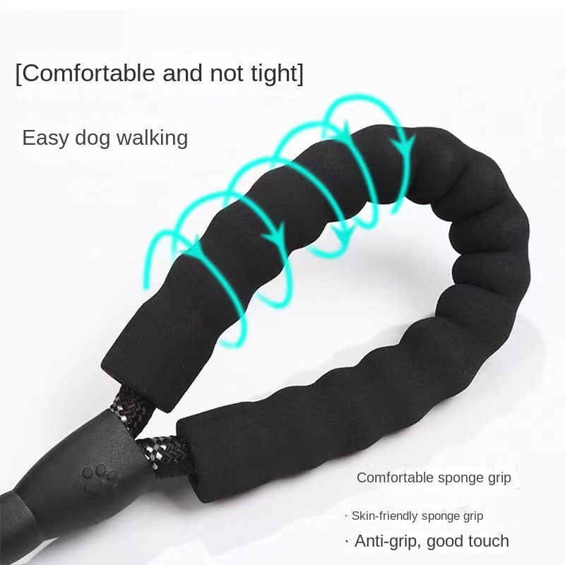 1.5M Nylon Round Reflective Dog Leash