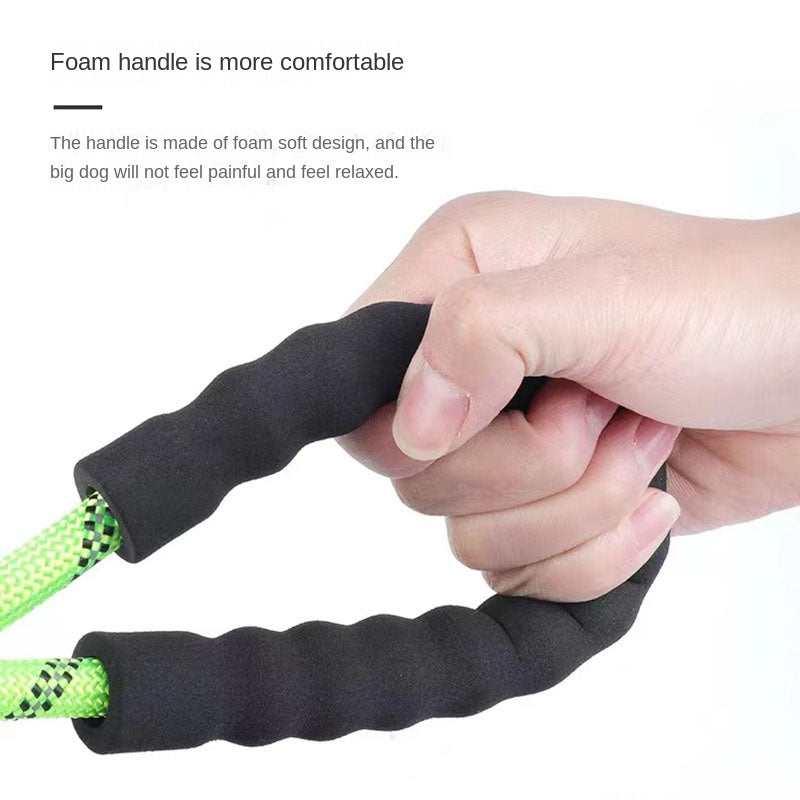 1.5M Nylon Round Reflective Dog Leash