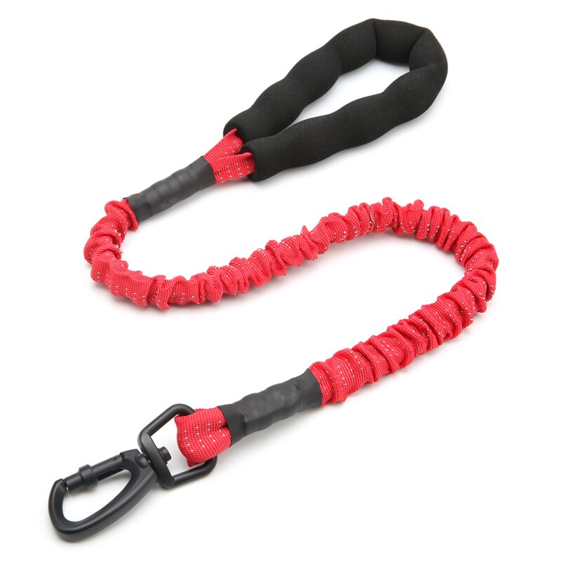 Heavy Duty Large Dog Leash Elasticity Bungee Dog Training Leash NO PULL Pet Running Walking Lead Rope Nylon Medium Big Dogs