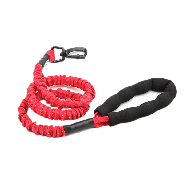Heavy Duty Large Dog Leash Elasticity Bungee Dog Training Leash NO PULL Pet Running Walking Lead Rope Nylon Medium Big Dogs