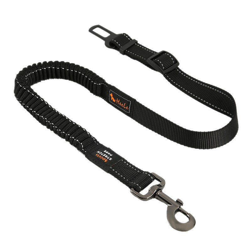 Adjustable Dog Leash Car Seat Belt