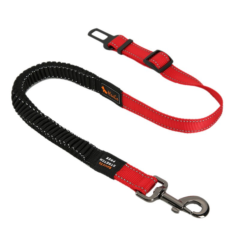 Adjustable Dog Leash Car Seat Belt