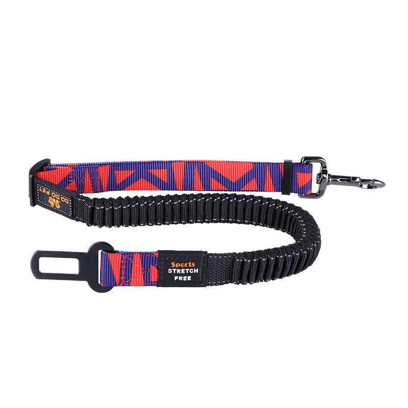 Adjustable Dog Leash Car Seat Belt