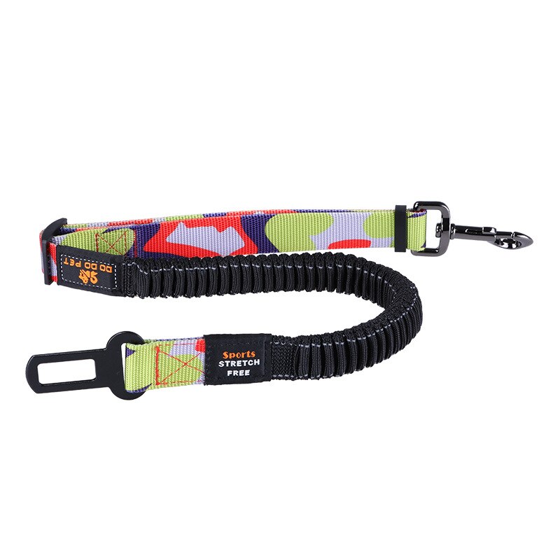 Adjustable Dog Leash Car Seat Belt
