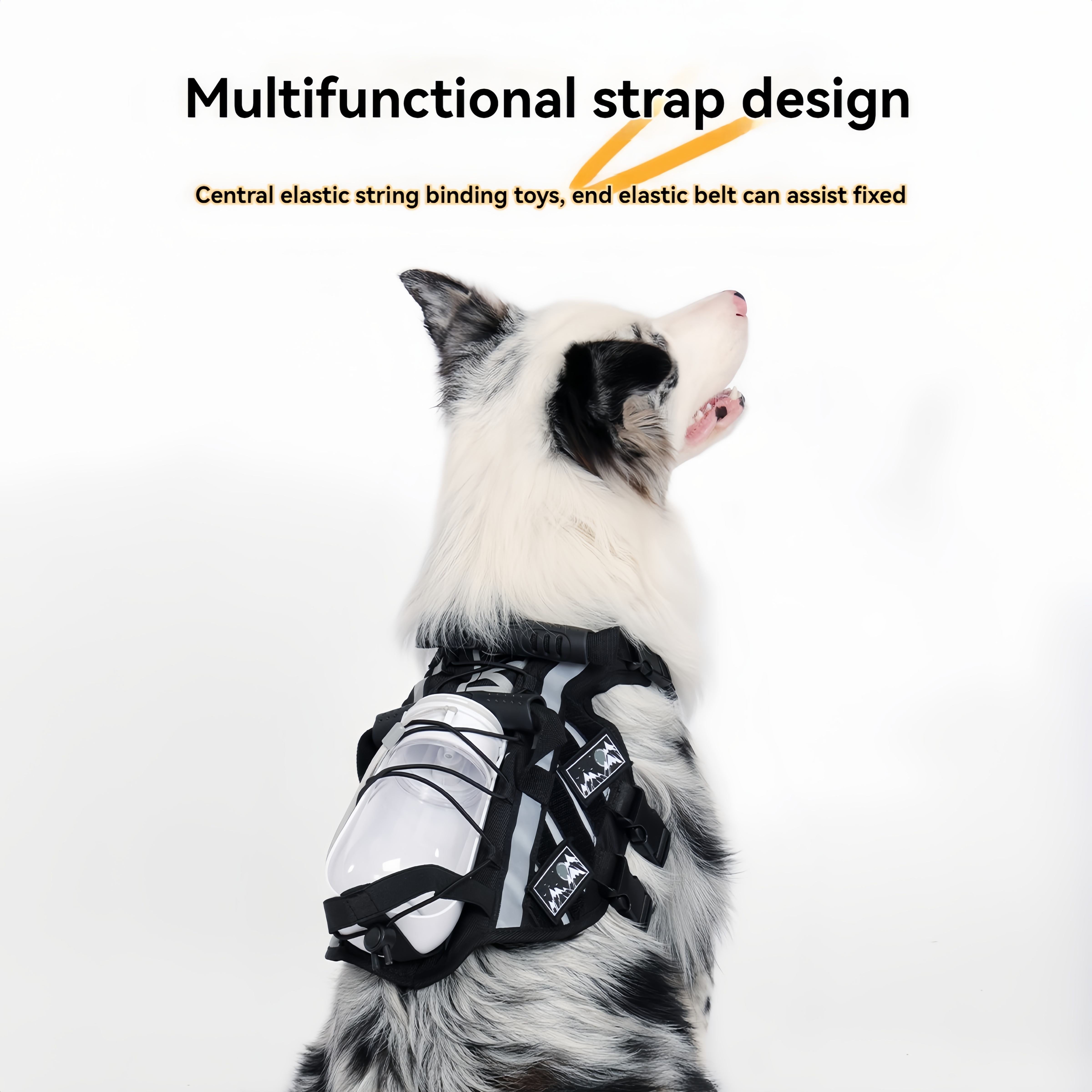 Tactical Dog Harness Outdoor Medium Large Dogs Vest Pet Walking Leash