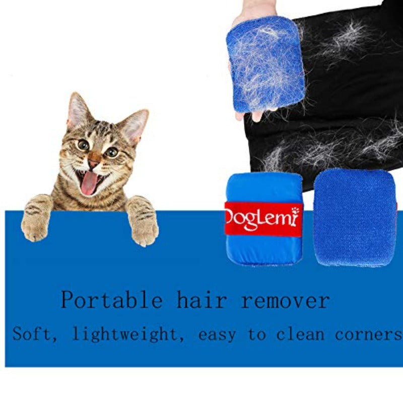 2Pcs/Set Reusable Pet Hair Removal Brush