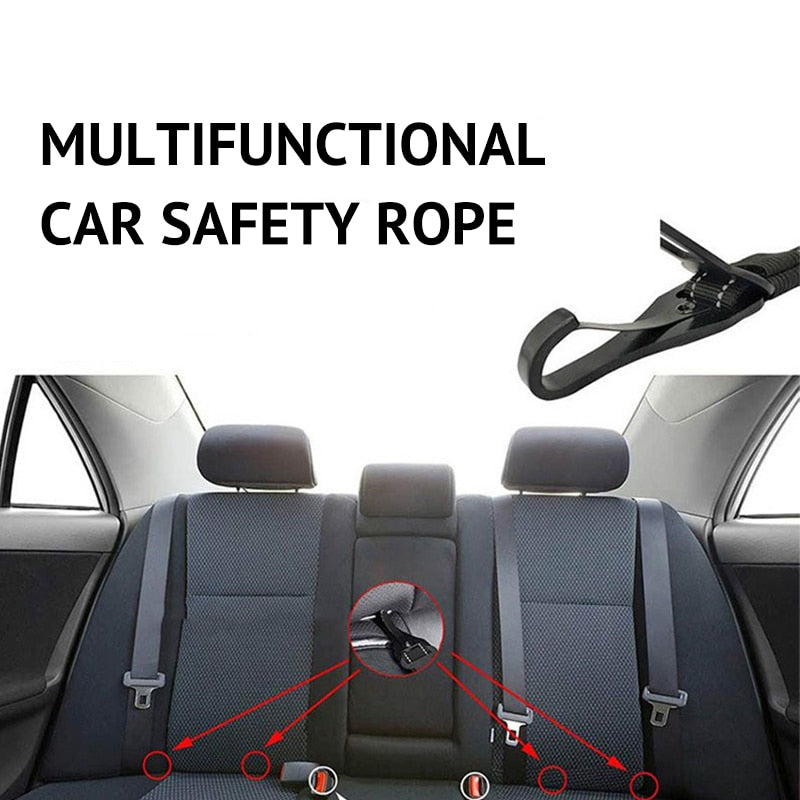 3 In 1 Pet Dog Car Seat Belt Reflective Adjustable Pet Seat Safety Traction Rope
