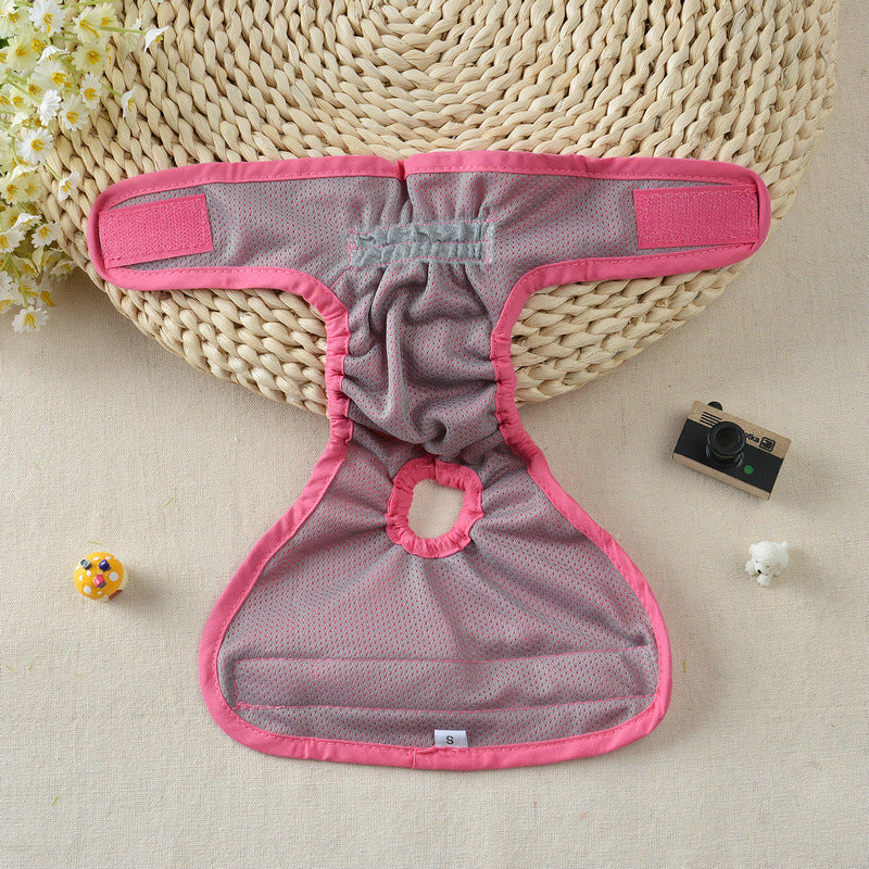 4pc Pet Dog Physiological Pants Washable Dog Diapers Underwear