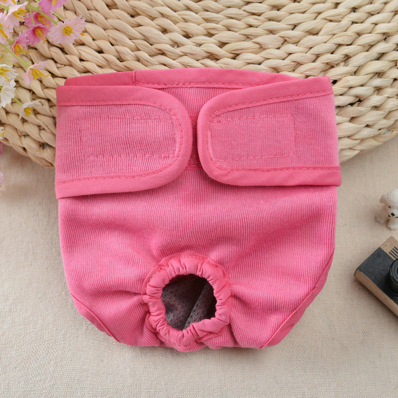 4pc Pet Dog Physiological Pants Washable Dog Diapers Underwear