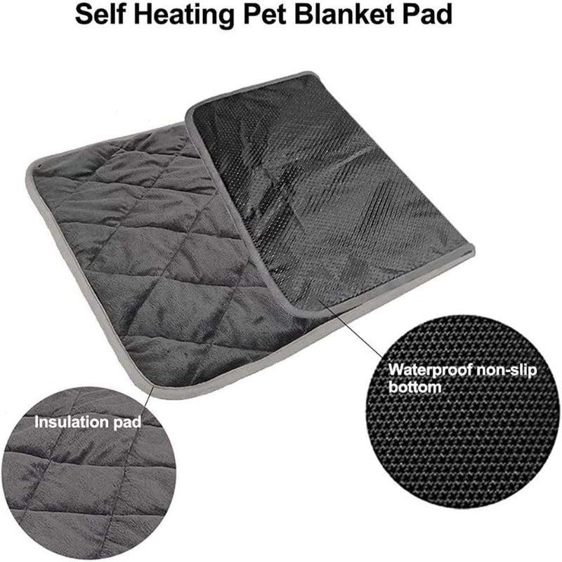 Self-Heating Dog Pad Thermal Cat and Dog Warming Bed Mat