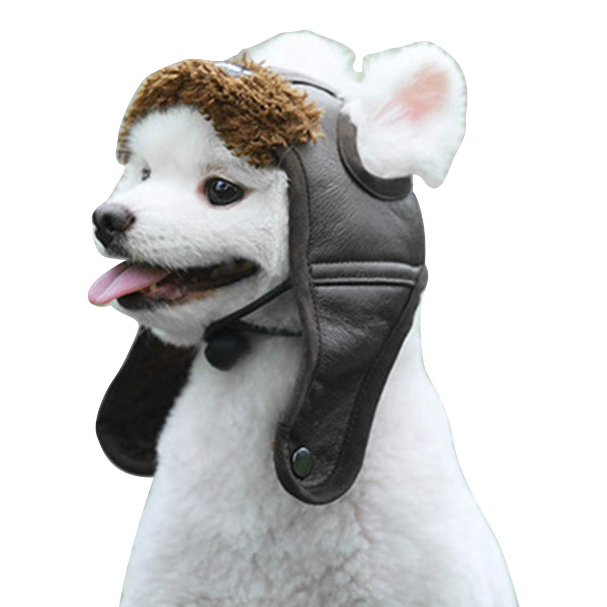 Winter Warm Pet Dogs Hat Dog Poilt Cap Helmet