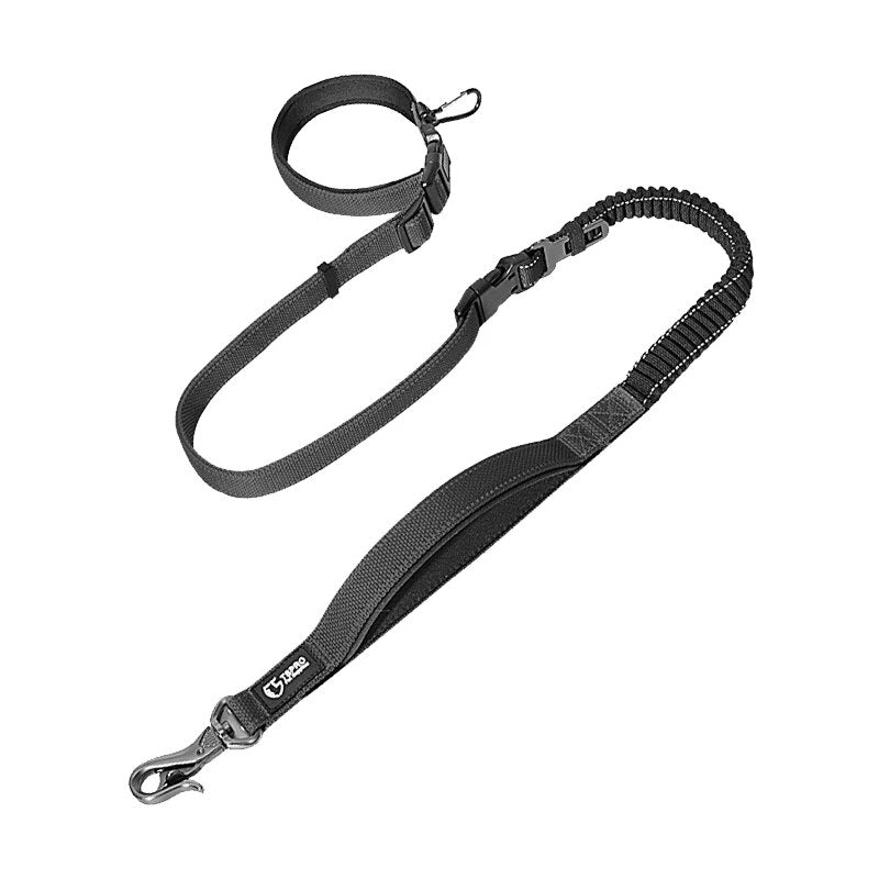 6 in 1Retractable Dog Leash Dual Handle Bungee Leash With Reflective