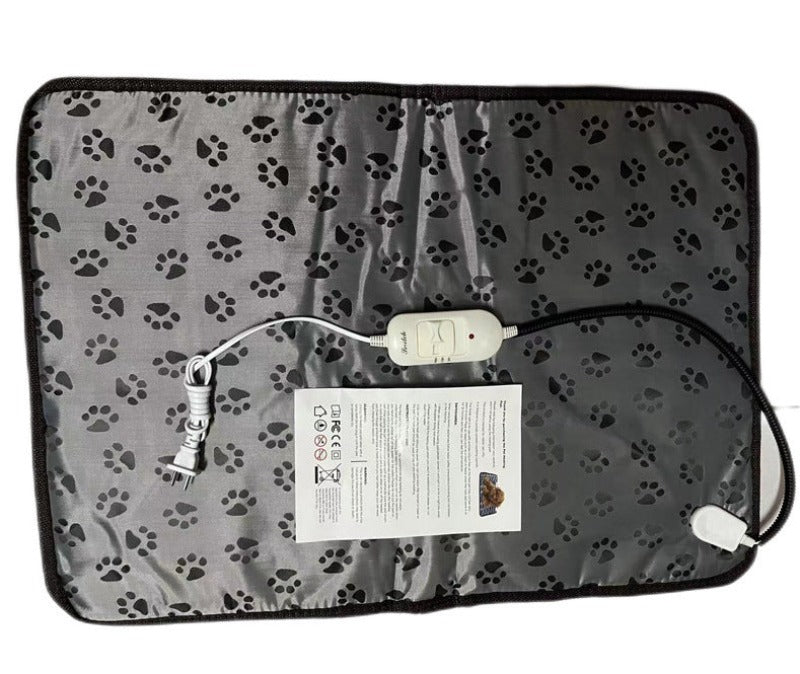 Adjustable Pet Heating Pad Blanket Waterproof Dog Electric Heated Mat