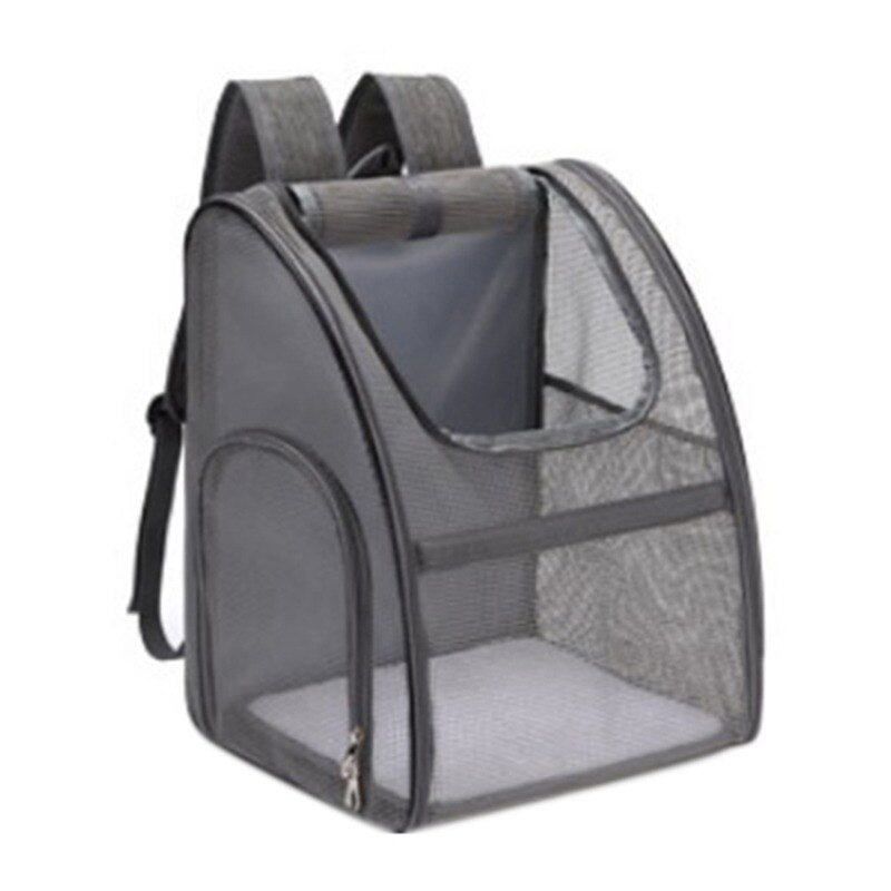 Breathable Folding Pet Cat Dog Carrier Backpack With Zipper For Pet Dog Travel