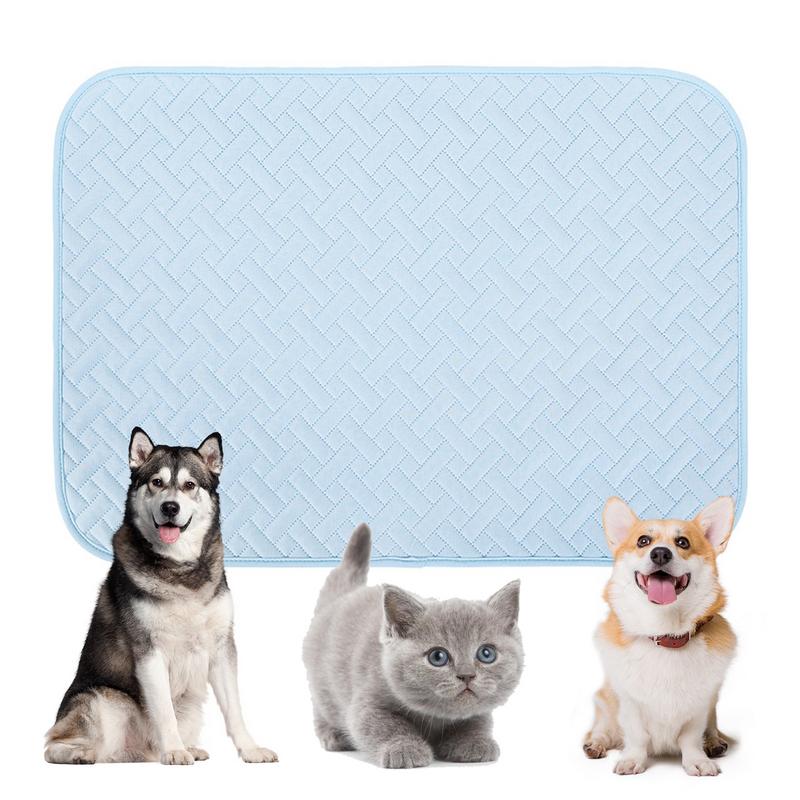 Dog Cooling Pad Puppy Hot Weather Cooler Mat Pet Supplies