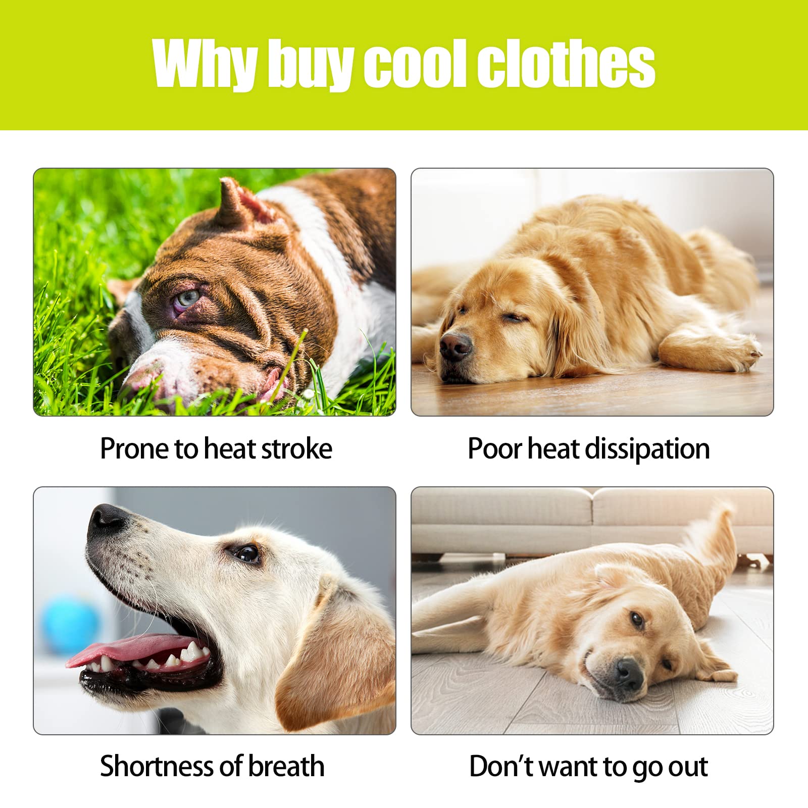 Breathable Dog Cooling Vest with Adjustable Straps Lightweight Dog Cooler Jacket