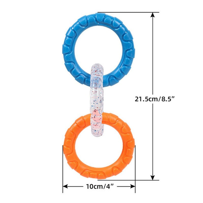 Dog Pull Toy Floating Dog Ring Durable Dog Chewers Fetch Toys