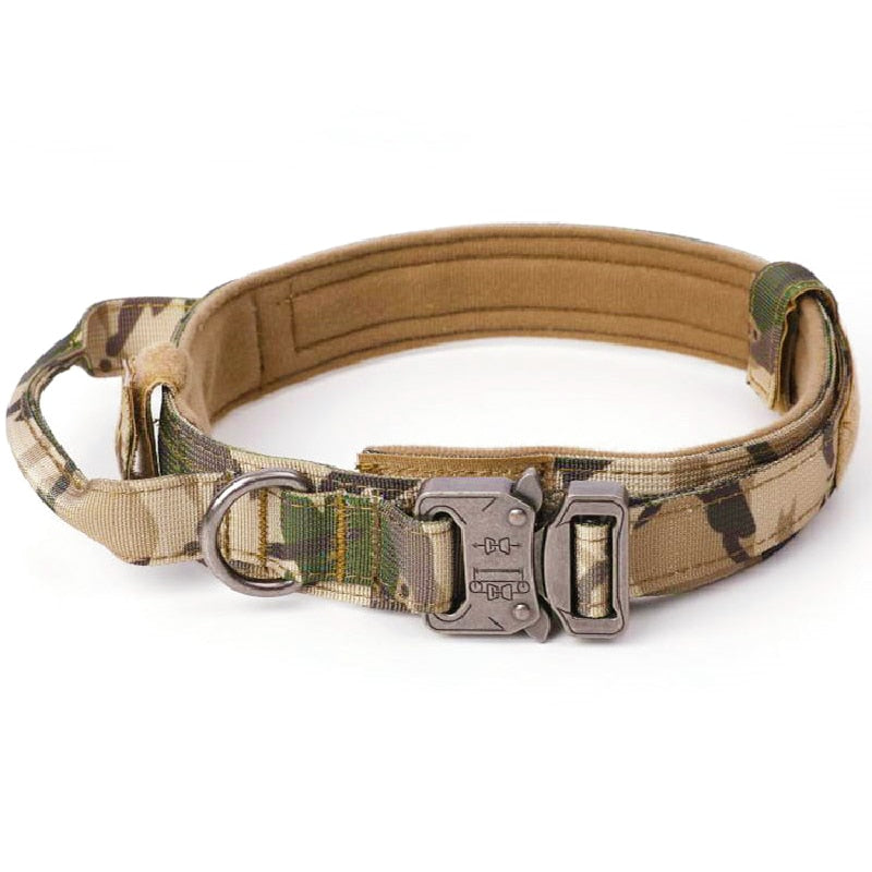 Dog Training Collar Adjustable Tactical Dog Collar And Leash Set