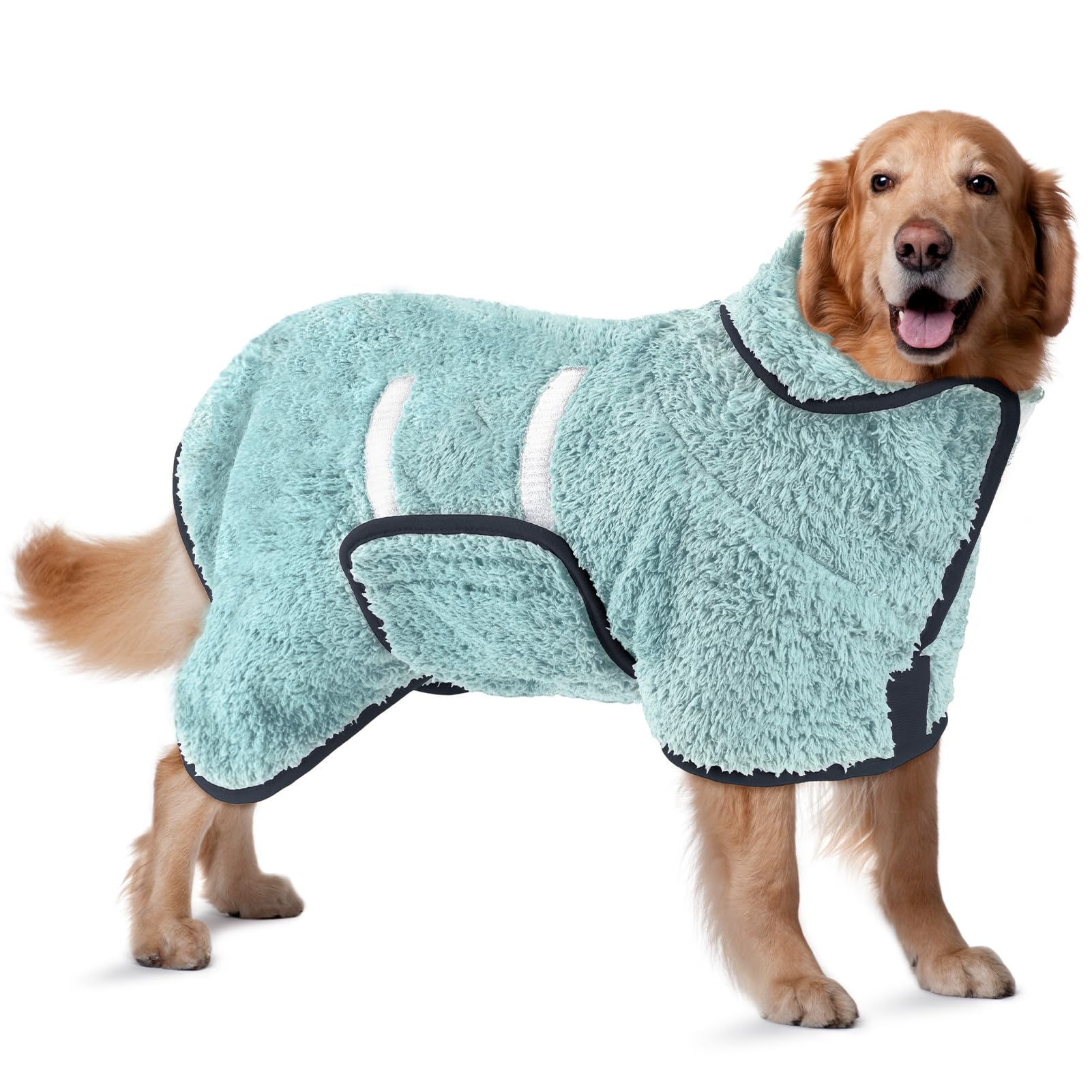 Dog Bathrobe Quick Drying Super Absorbent Dog Robes