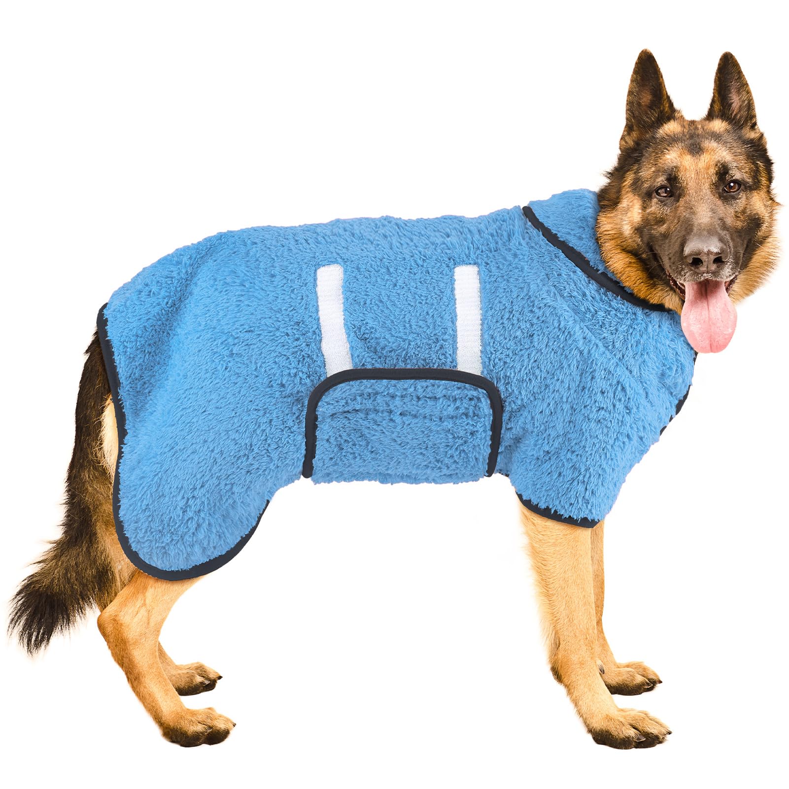Dog Bathrobe Quick Drying Super Absorbent Dog Robes