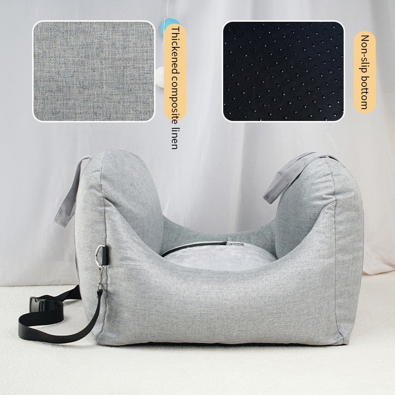 Portable Fully Detachable and Washable Dog Car Seat