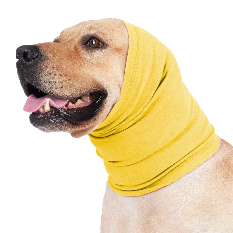 Dog Cat Scarf Pet Snood Soft Warm Pet Ear Cover Windproof Resistant Snood Head