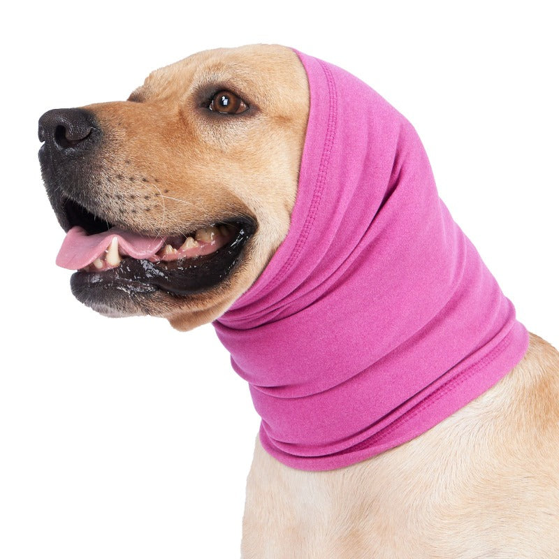 Dog Cat Scarf Pet Snood Soft Warm Pet Ear Cover Windproof Resistant Snood Head