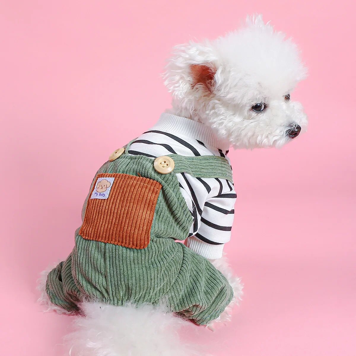 Dog Clothes Pet Clothing Autumn and Winter Casual Carrier Pants