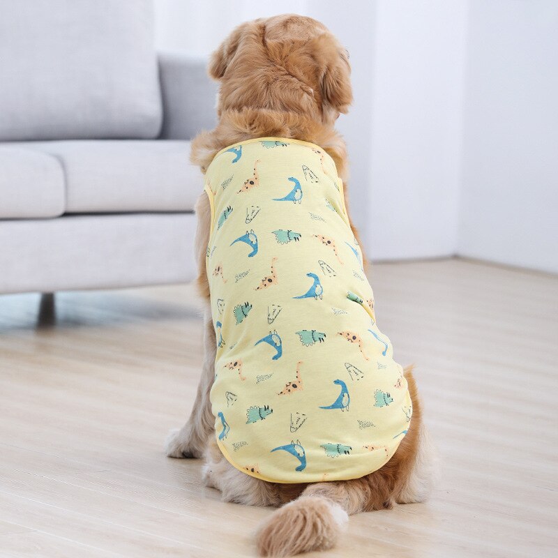 Summer Dog Clothes Anti-hair Loss Sunscreen  Vest Clothing
