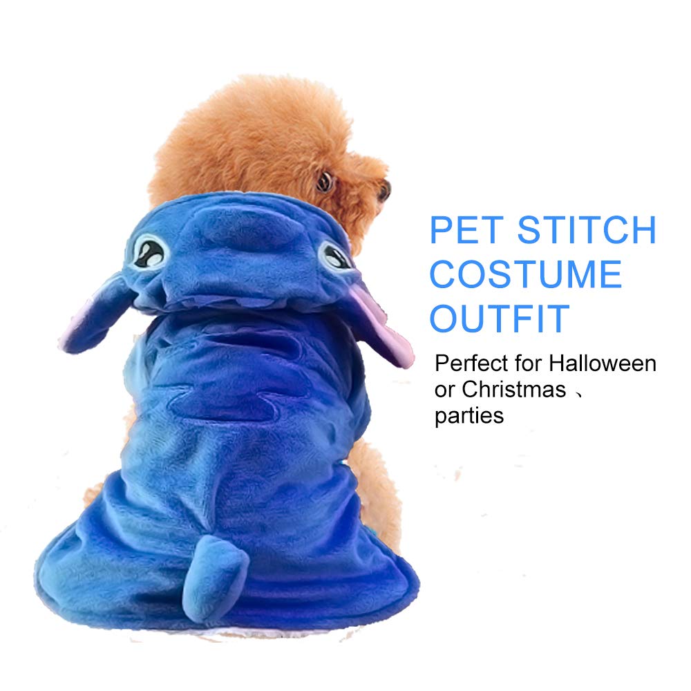 Dog Hoodie Dog Halloween Costume Xmas Pajamas Outfit Pet Coat