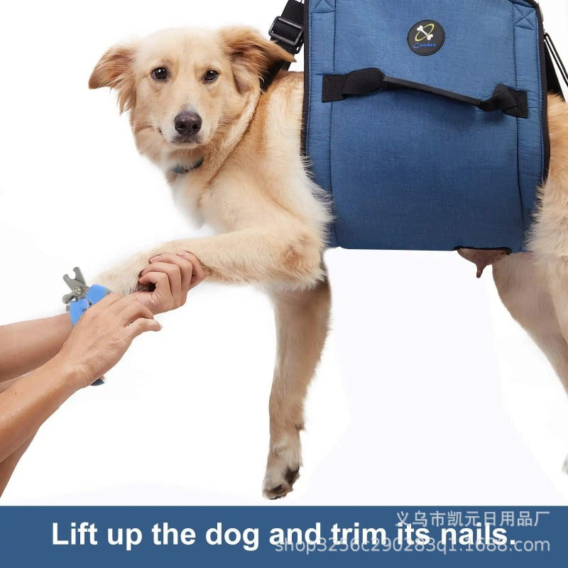 Dog Lift Harness Adjustable Dog Sling Emergency Backpack