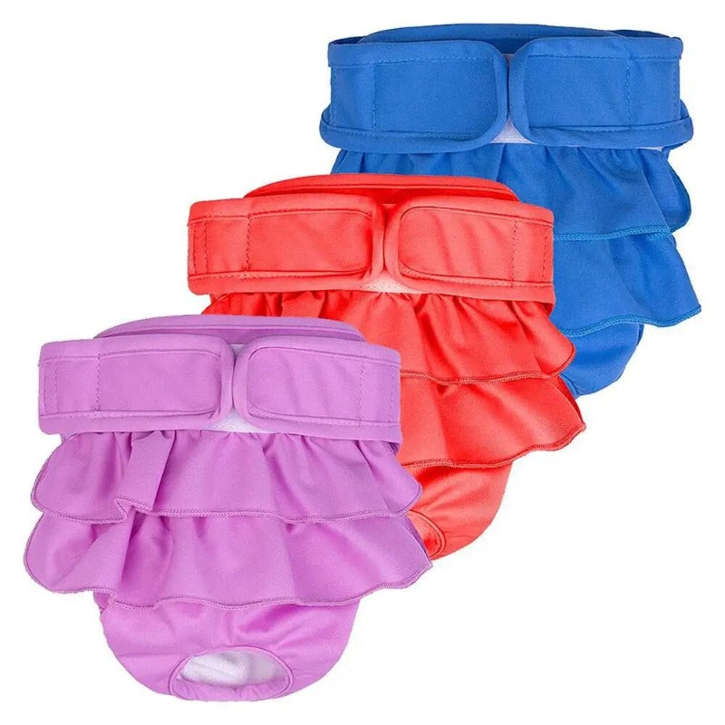 Dog Panties Diapers Reusable Washable Female Dogs Physiological Pant