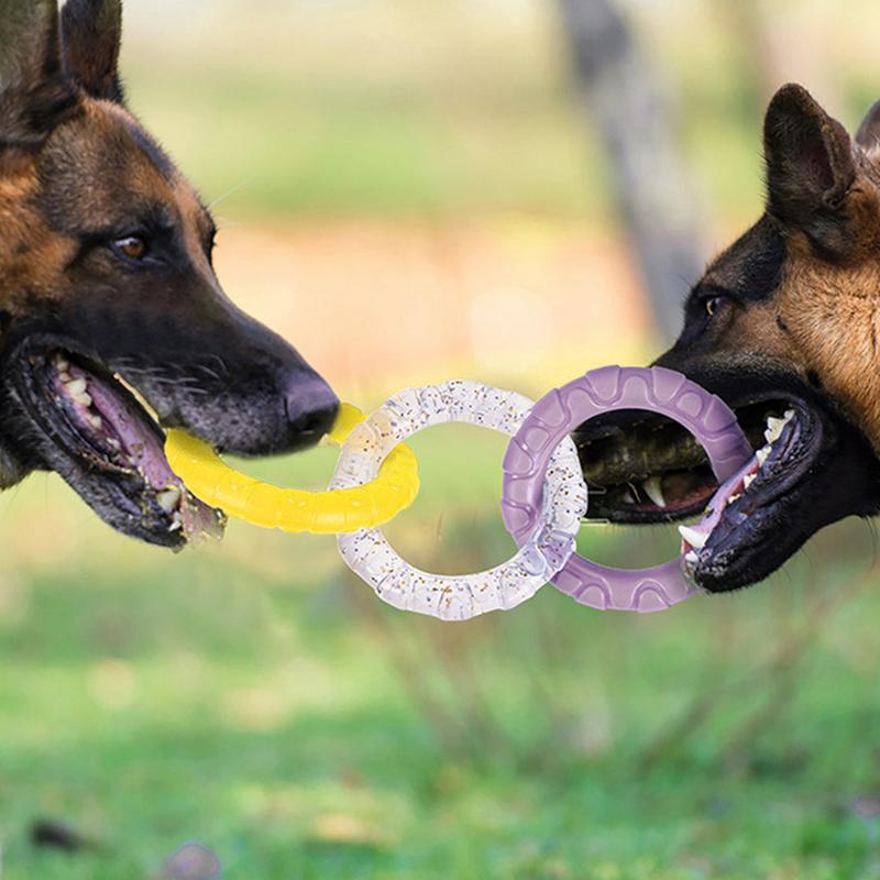 Dog Pull Toy Floating Dog Ring Durable Dog Chewers Fetch Toys