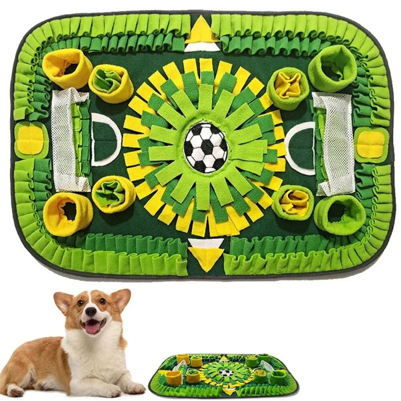 Dog Sniff Mat Dog Sniffing Pad Football Stadium Design Interactive Feed Game