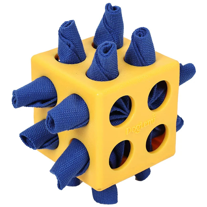 Dog Sniffing Rubik's Cube Toy Pets Boredom Interactive Toy