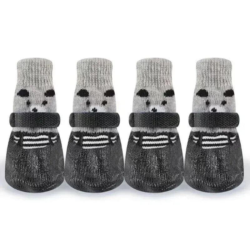 Dog Socks Waterproof Cat Shoes Scratch-proof Foot Covers